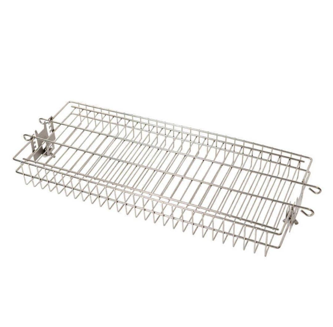 Stainless Steel Rotisserie Basket Medium